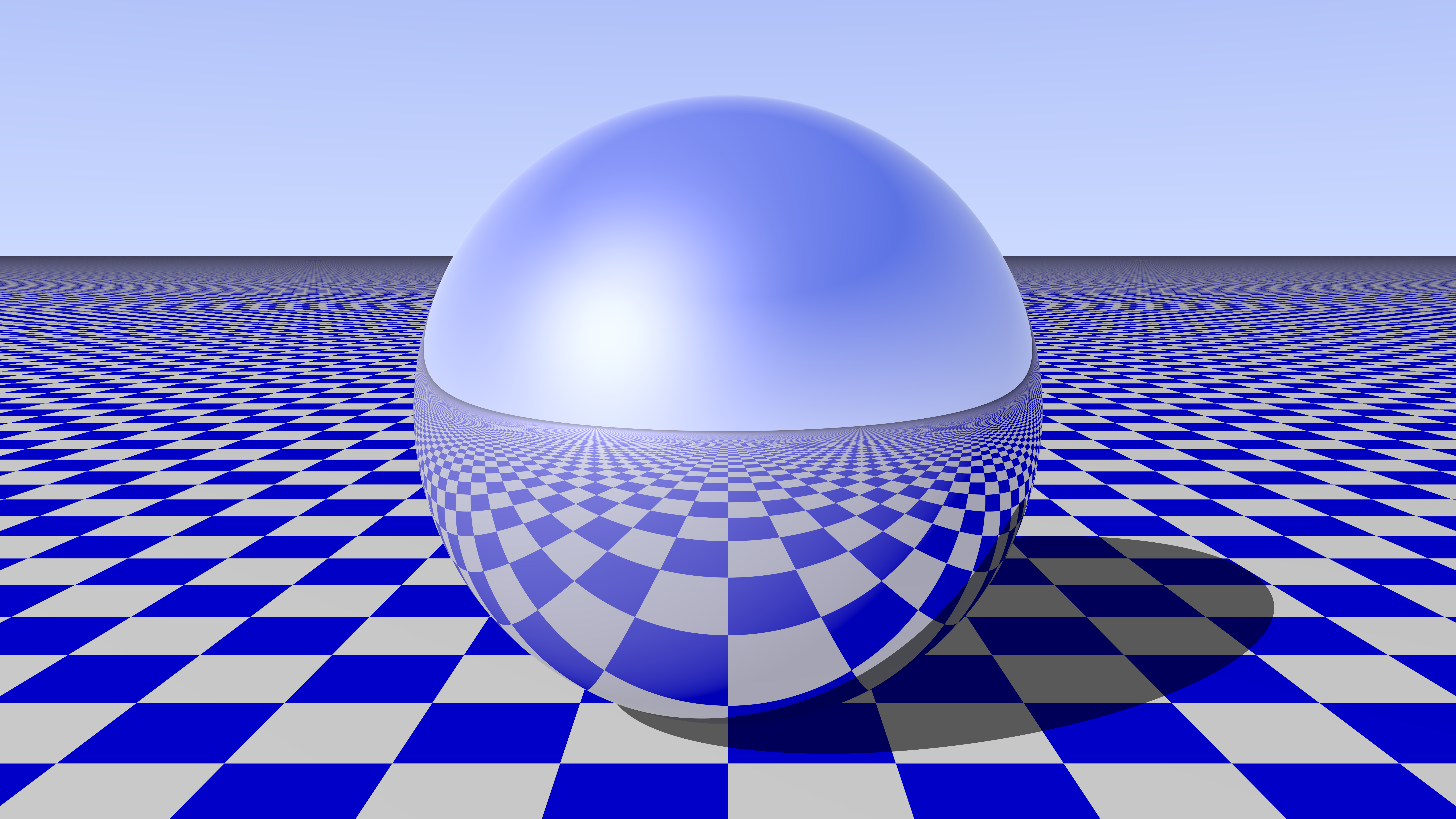 Typical sphere render