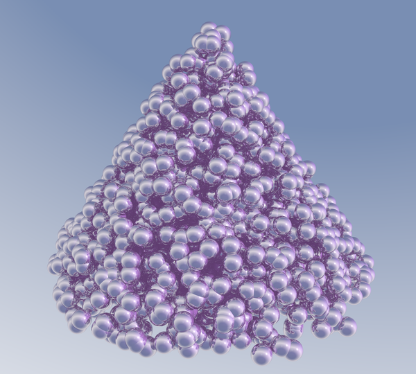 Purple cone